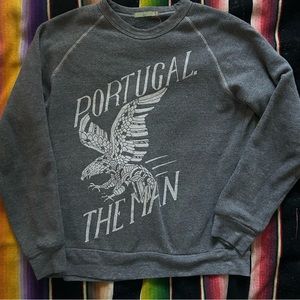 Portugal the Man band grey sweatshirt